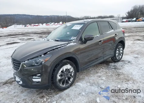 2016 Mazda Cx-5 Grand Touring из США, поврежденный, VIN JM3KE4DY5G0907328